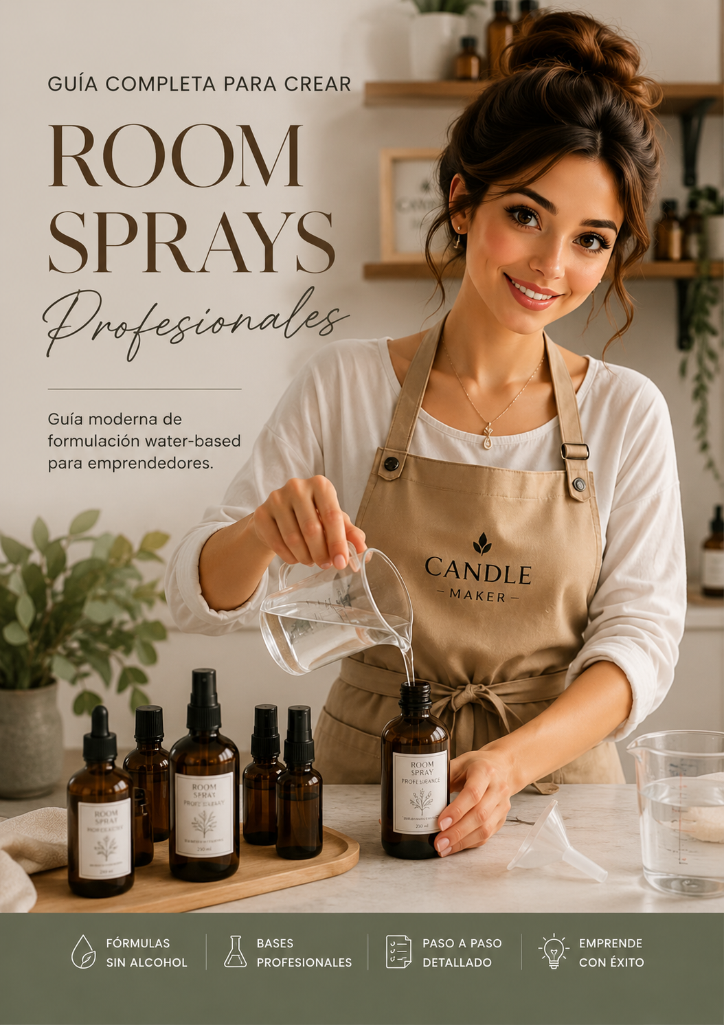 Mockup del ebook Guía Completa Room Sprays Profesionales